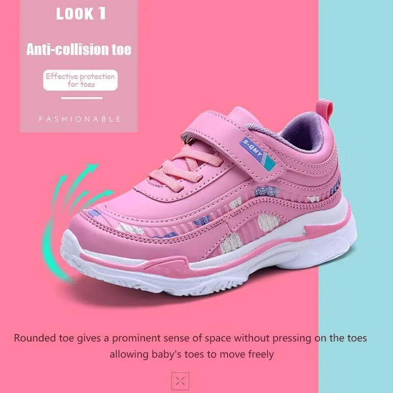 کفش های ورزشی دخترانه بچگانه RIMIWA، مناسب دویدن، پیاده روی، سبک وزن با یک بند