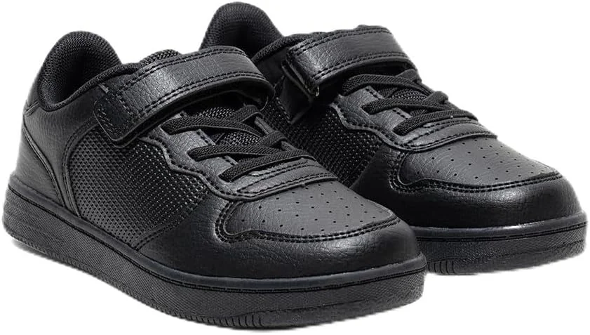 کفش مدرسه بچگانه آمیکا، سبک وزن، تنفس پذیر، چرم مصنوعی وگان، زیره لاستیکی ضد لغزش، آستر نرم، مموری فوم، چسبی و بند دار، پسرانه و دخترانه کفش مدرسه بچگانه آمیکا، سبک وزن، تنفس پذیر، چرم مصنوعی وگان، زیره لاستیکی ضد لغزش، آستر نرم، مموری فوم، چسبی و بند دار، پسرانه و دخترانه