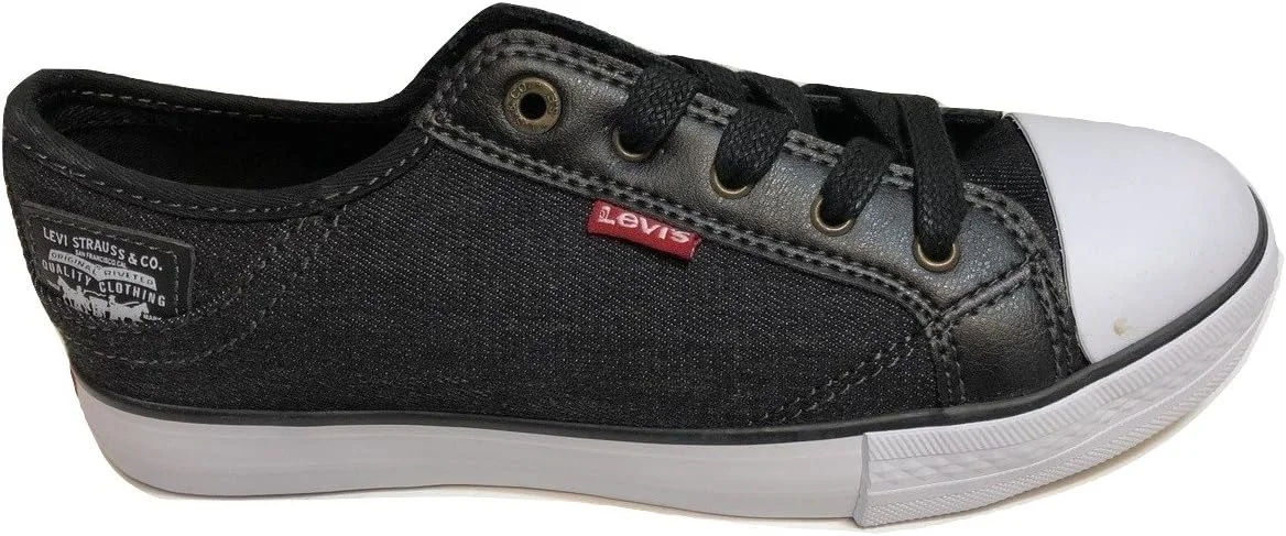 کفش کتانی پسرانه لیوایز مدل Stan Buck (جنس جین مشکی، سایز 1، مرجوعی فروشگاه)