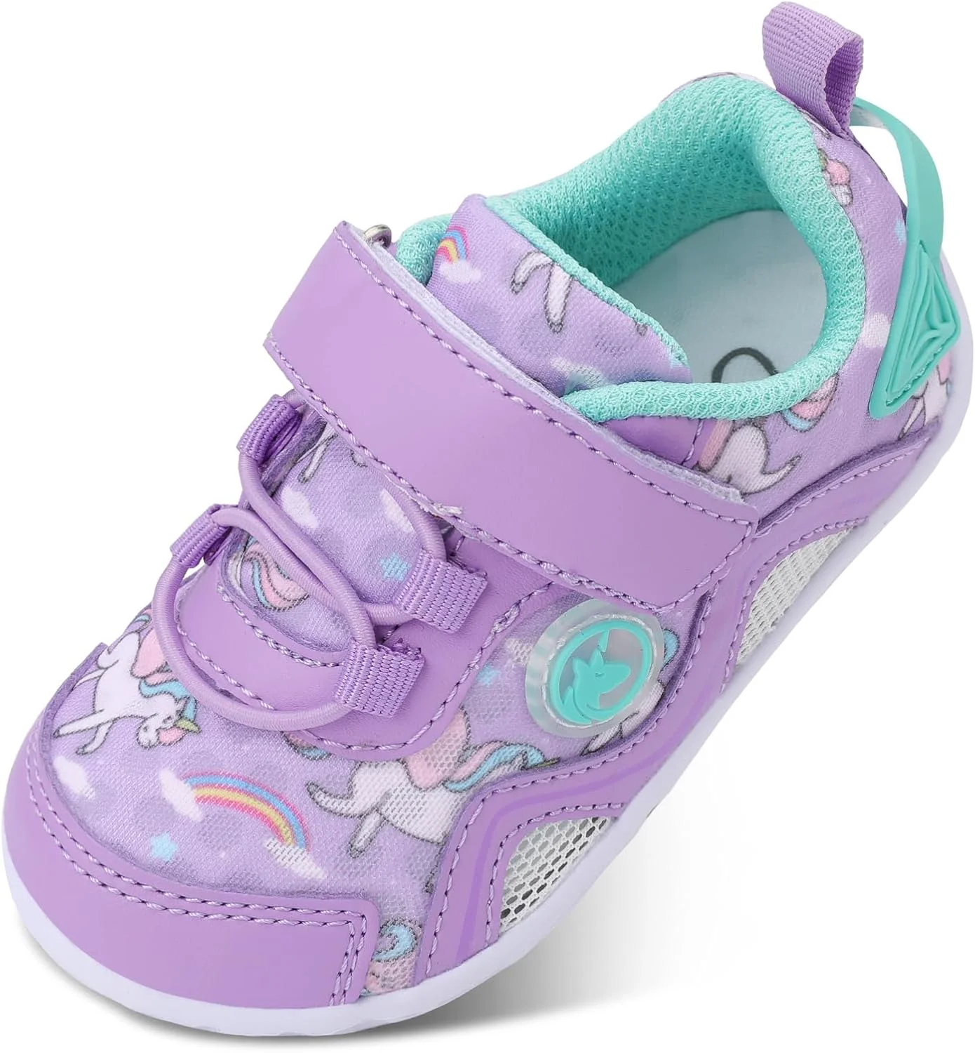 کفش های مخصوص نوپا LeIsfIt، کفش های کتانی پسرانه و دخترانه، کفش های پیاده روی پابرهنه کودکان، کفش های تنیس توری سبک وزن