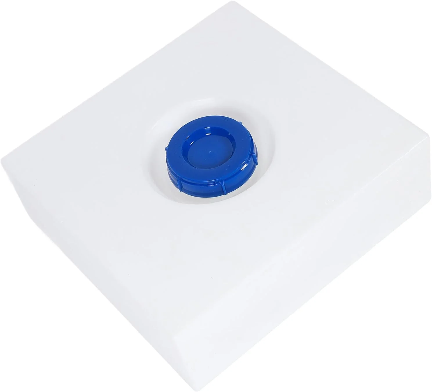 مخزن آب RV Asixxsix، مخزن نگهداری آب 14 گالنی 57.5x54.5x19 سانتی متر LLDPE خاکستری قابل حمل با ورودی پهن 13 سانتی متری برای کمپینگ، تریلر، RV