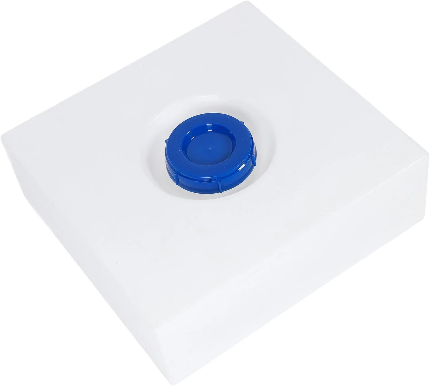 مخزن آب RV Asixxsix، مخزن نگهداری آب 14 گالنی 57.5x54.5x19 سانتی متر LLDPE خاکستری قابل حمل با ورودی پهن 13 سانتی متری برای کمپینگ، تریلر، RV
