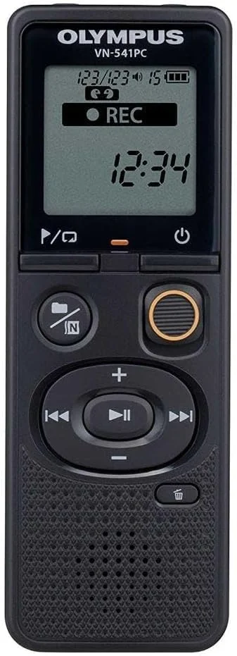 ضبط کننده صدای دیجیتال Olympus VN-541 PC با میکروفون همه جهته، ضبط با یک لمس، حذف نویز، انتخاب آسان صحنه، فیلتر برش پایین خودکار و حافظه 4 گیگابایتی، مشکی ضبط کننده صدای دیجیتال Olympus VN-541 PC با میکروفون همه جهته، ضبط با یک لمس، حذف نویز، انتخاب آسان صحنه، فیلتر برش پایین خودکار و حافظه 4 گیگابایتی، مشکی