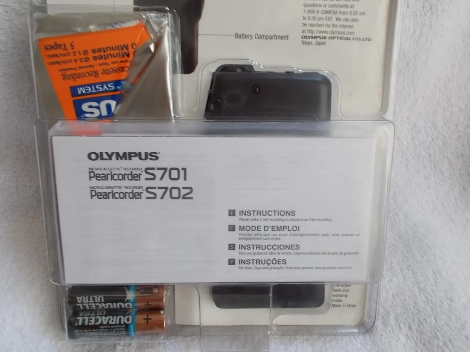 ضبط کننده میکروکاست المپوس مدل S701 Pearlcorder