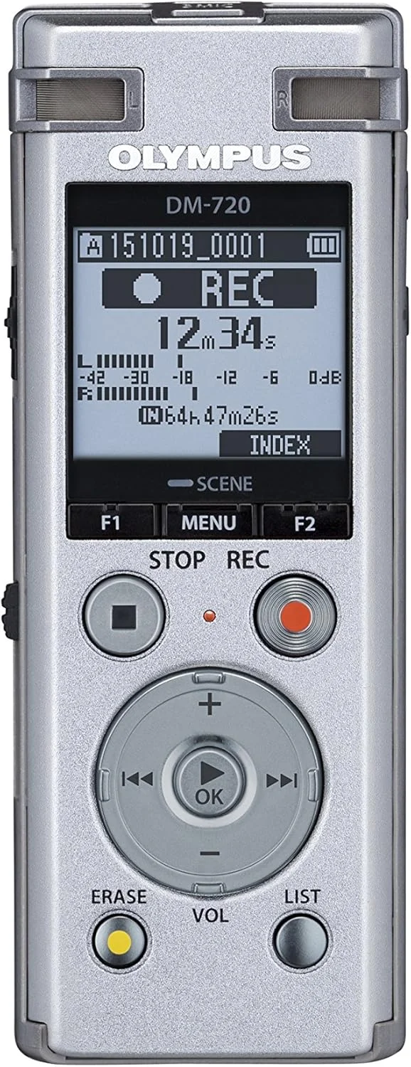 کیت ضبط جلسات کوچک Olympus DM-720 به همراه میکروفون های Boundary