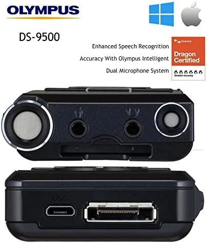 کیت ممتاز ضبط کننده دیجیتال Olympus DS-9500 به همراه نرم افزار ODMS R7