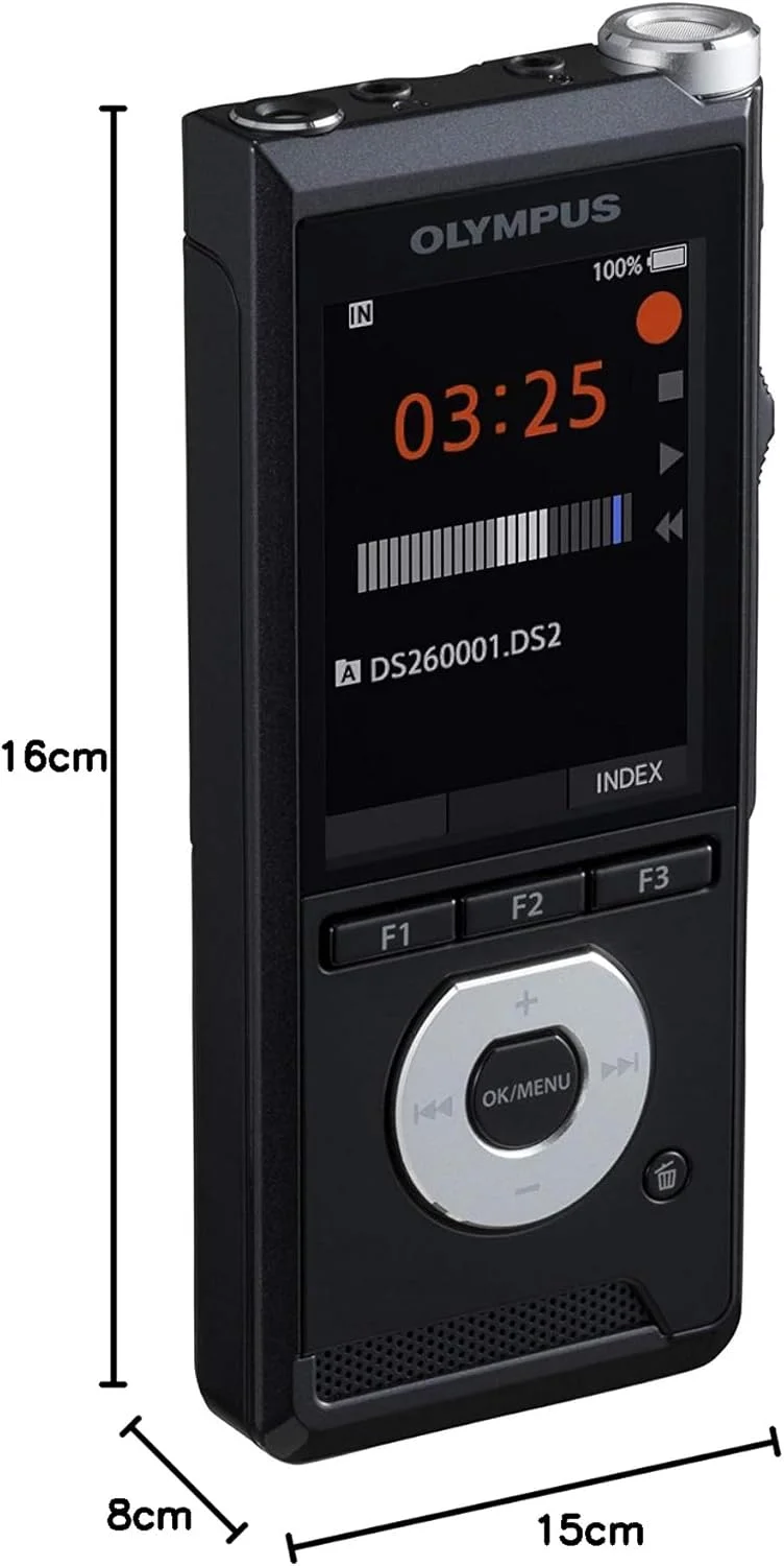 ضبط کننده صدای دیجیتال Olympus DS-2600 با سوئیچ اسلاید و نرم افزار مدیریت دیکته، DSS Pro، MP3، PCM، USB، اسلات کارت SD خارجی + حافظه داخلی 2 گیگابایتی ضبط کننده صدای دیجیتال Olympus DS-2600 با سوئیچ اسلاید و نرم افزار مدیریت دیکته، DSS Pro، MP3، PCM، USB، اسلات کارت SD خارجی + حافظه داخلی 2 گیگابایتی