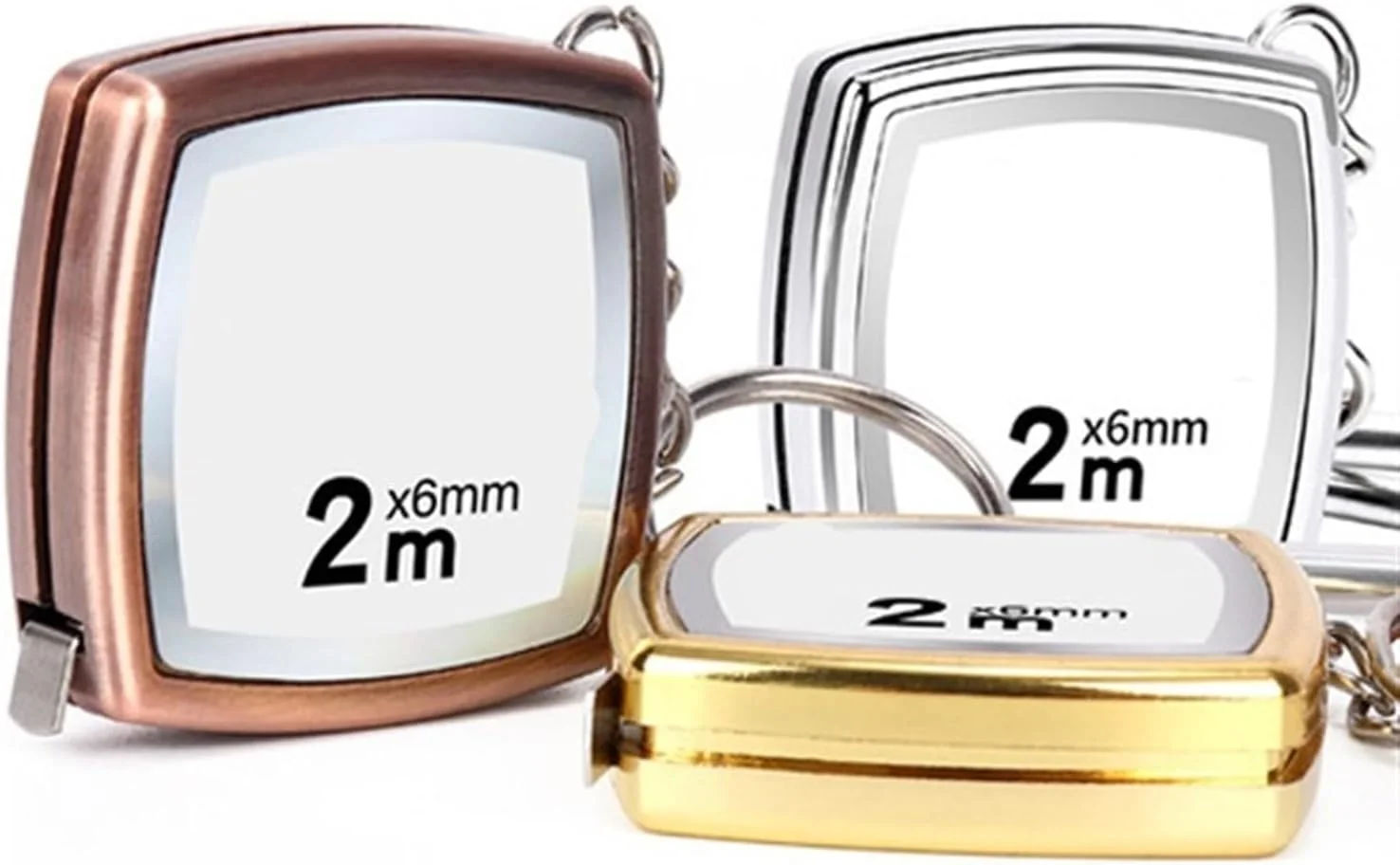 متر نواری، متر نواری 2 متری اکستنسور ابزار ساختمانی جاکلیدی ابزار اندازه گیری چرخ، نقره ای متر نواری، متر نواری 2 متری اکستنسور ابزار ساختمانی جاکلیدی ابزار اندازه گیری چرخ، نقره ای