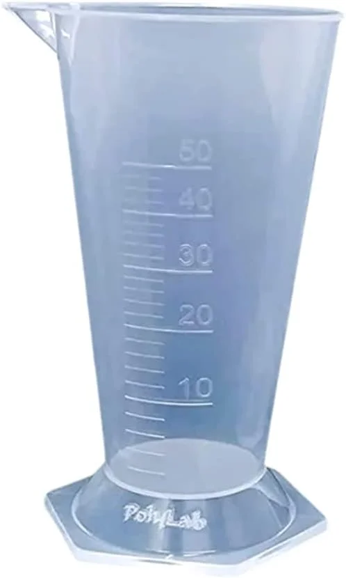 بشر مدرج پلاستیکی 50 میلی لیتری AANIJ مناسب آشپزخانه، آزمایشگاه، پیمانه مخروطی (بسته 1 عددی) بشر مدرج پلاستیکی 50 میلی لیتری AANIJ مناسب آشپزخانه، آزمایشگاه، پیمانه مخروطی (بسته 1 عددی)