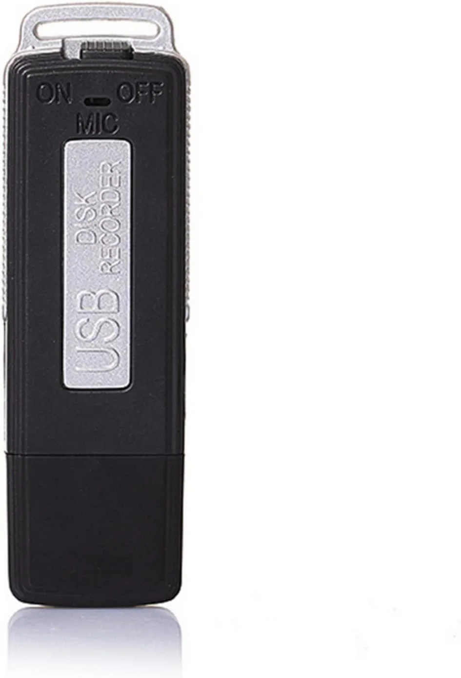 ضبط کننده صدای دیجیتال USB 2.0 قابل حمل SKEIDO SK-868 VIDIOCE با قابلیت شارژ، فلش مموری USB، کارت خوان Micro SD TF و حافظه U Disk - 8 گیگابایت