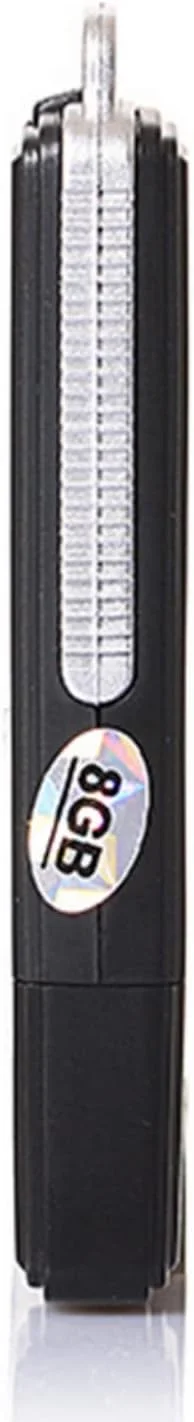 ضبط کننده صدای دیجیتال USB 2.0 قابل حمل SKEIDO SK-868 VIDIOCE با قابلیت شارژ، فلش مموری USB، کارت خوان Micro SD TF و حافظه U Disk - 8 گیگابایت ضبط کننده صدای دیجیتال USB 2.0 قابل حمل SKEIDO SK-868 VIDIOCE با قابلیت شارژ، فلش مموری USB، کارت خوان Micro SD TF و حافظه U Disk - 8 گیگابایت