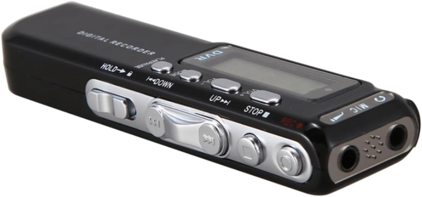 ضبط کننده صدای دیجیتال SKEIDO Sk-010 8Gb تلفن ضبط صدا دیکتافون پخش کننده موسیقی Mp3 فعال سازی صدا Var A-B تکرار حلقه ضبط کننده صدای دیجیتال SKEIDO Sk-010 8Gb تلفن ضبط صدا دیکتافون پخش کننده موسیقی Mp3 فعال سازی صدا Var A-B تکرار حلقه
