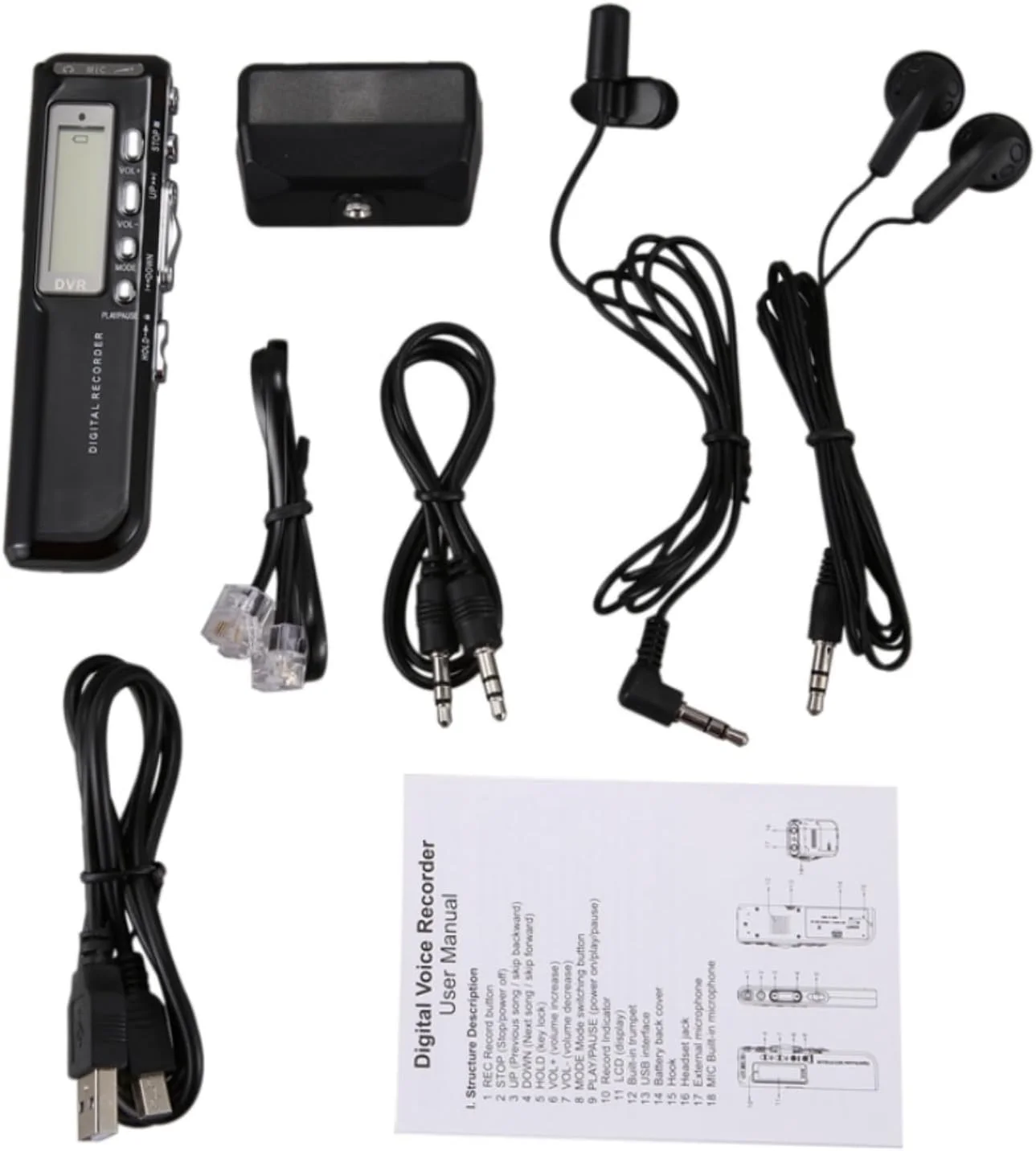 ضبط کننده صدای دیجیتال SKEIDO Sk-010 8Gb تلفن ضبط صدا دیکتافون پخش کننده موسیقی Mp3 فعال سازی صدا Var A-B تکرار حلقه ضبط کننده صدای دیجیتال SKEIDO Sk-010 8Gb تلفن ضبط صدا دیکتافون پخش کننده موسیقی Mp3 فعال سازی صدا Var A-B تکرار حلقه