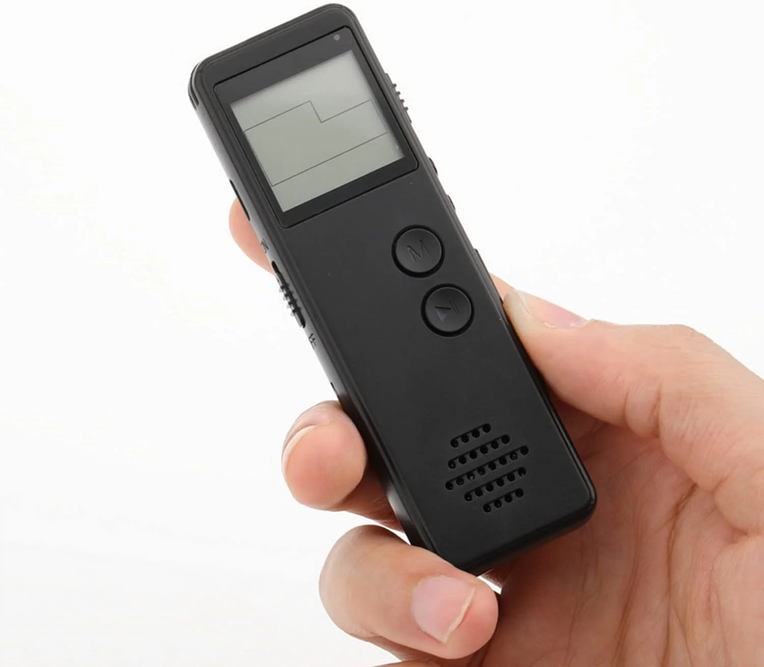 دستگاه ضبط صدای دیجیتال SKEIDO، ضبط کننده صدای MP3 از راه دور، کاهش نویز، ضبط صدا با یک کلید، پخش کننده MP3 WAV، 128 کیلوبیت بر ثانیه - SK-299 دستگاه ضبط صدای دیجیتال SKEIDO، ضبط کننده صدای MP3 از راه دور، کاهش نویز، ضبط صدا با یک کلید، پخش کننده MP3 WAV، 128 کیلوبیت بر ثانیه - SK-299