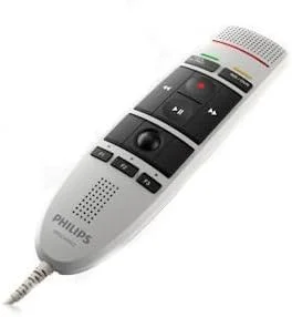 میکروفون دیکته USB Philips LFH3200 SpeechMike، میکروفون دقیق با کنترل دکمه فشاری