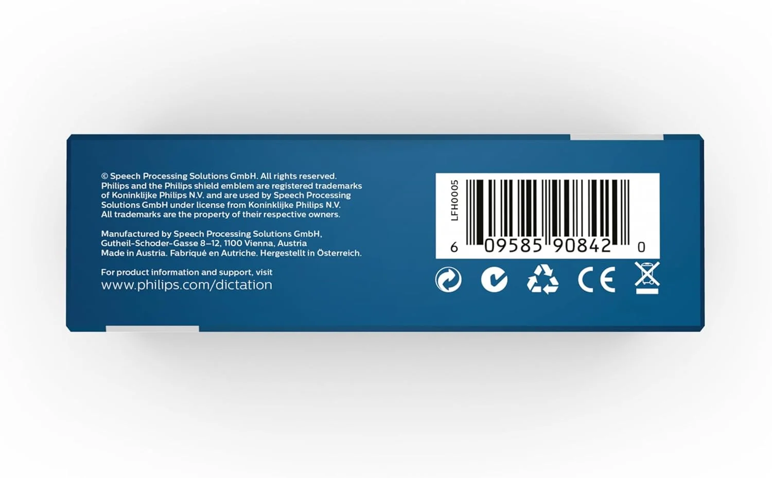 نوار کاست دیکته کوچک PHILIPS Speech