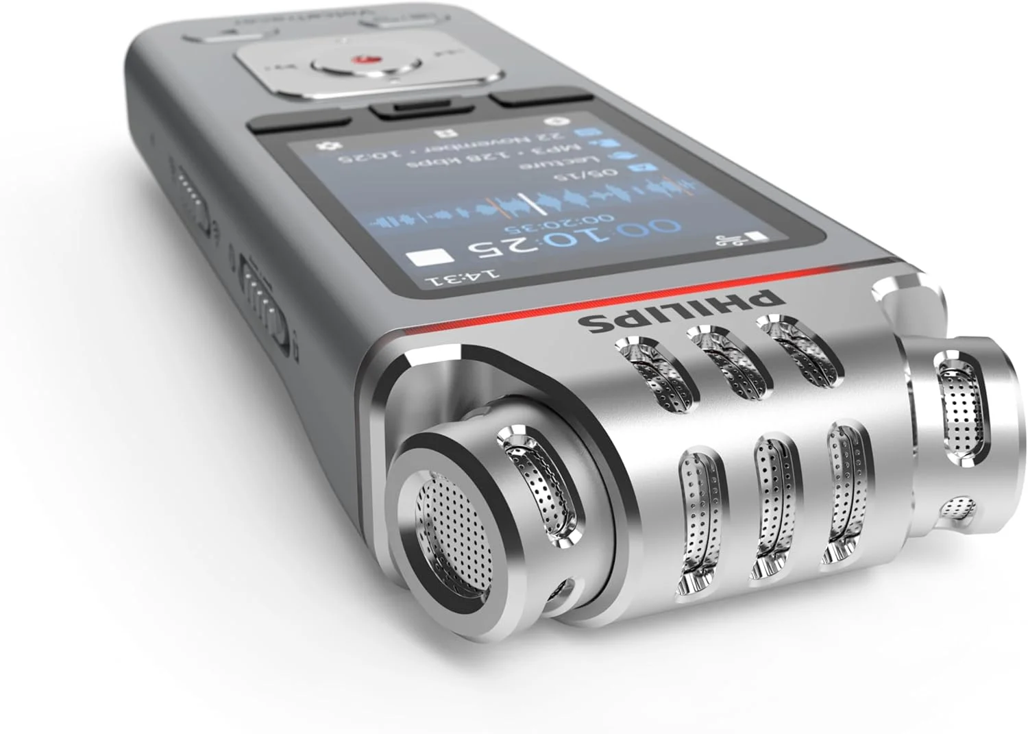 ضبط کننده صدا Philips DVT4115 VoiceTracer، ضبط کننده صدا، MP3 و PCM، 3 میکروفون HiFi، ضبط استثنایی از راه دور. مجوز آزمایشی Sembly AI: رونویسی، خلاصه های ایجاد شده توسط هوش مصنوعی، بینش های جلسه با هوش مصنوعی ضبط کننده صدا Philips DVT4115 VoiceTracer، ضبط کننده صدا، MP3 و PCM، 3 میکروفون HiFi، ضبط استثنایی از راه دور. مجوز آزمایشی Sembly AI: رونویسی، خلاصه های ایجاد شده توسط هوش مصنوعی، بینش های جلسه با هوش مصنوعی