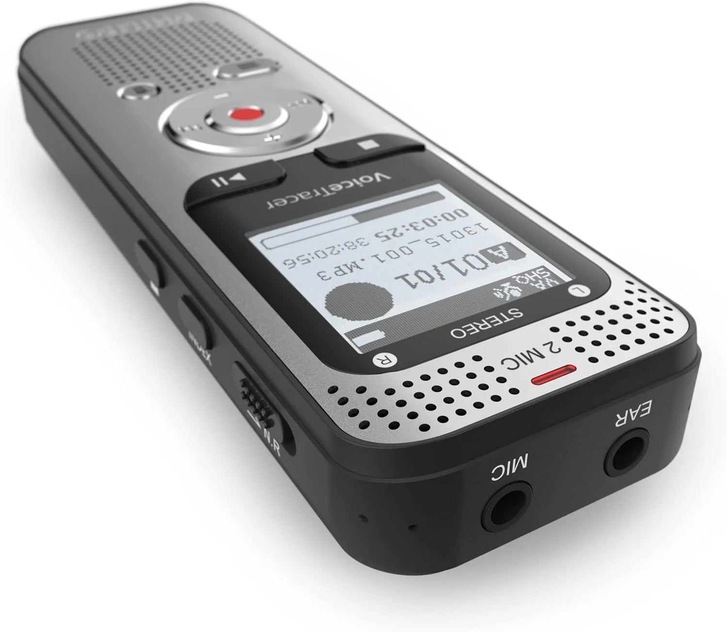 ضبط کننده صدای Philips VoiceTracer DVT2015، استریو MP3، حافظه داخلی 8 گیگابایتی، همراه با نرم افزار ابری تبدیل گفتار به متن ضبط کننده صدای Philips VoiceTracer DVT2015، استریو MP3، حافظه داخلی 8 گیگابایتی، همراه با نرم افزار ابری تبدیل گفتار به متن