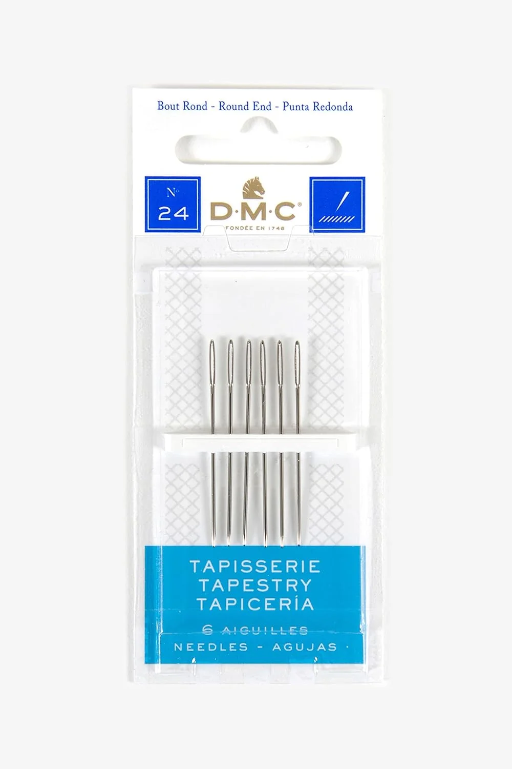 سوزن کوبلن دوزی DMC سایز 24 بسته 6 عددی