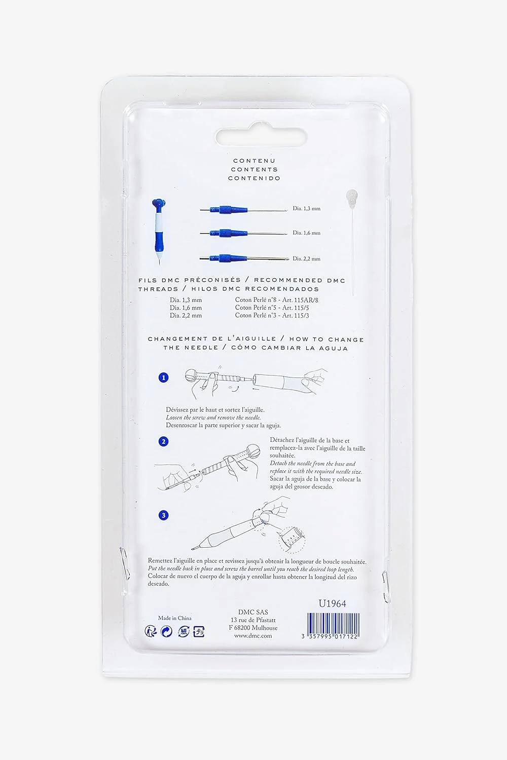 ابزار پانچ سوزنی ظریف DMC ابزار پانچ سوزنی ظریف DMC