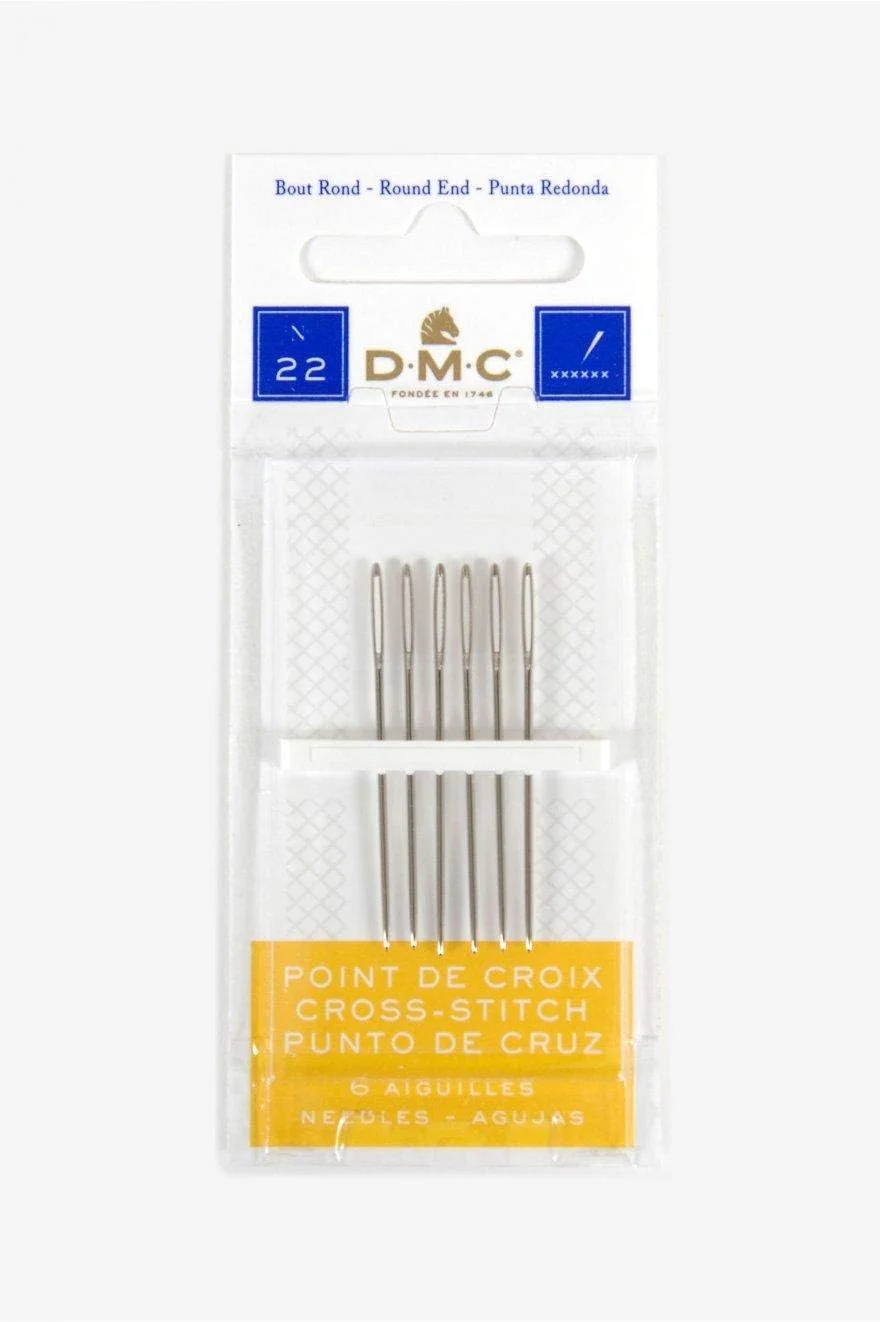 سوزن های شماره 22 DMC مخصوص گلدوزی (6 عدد)