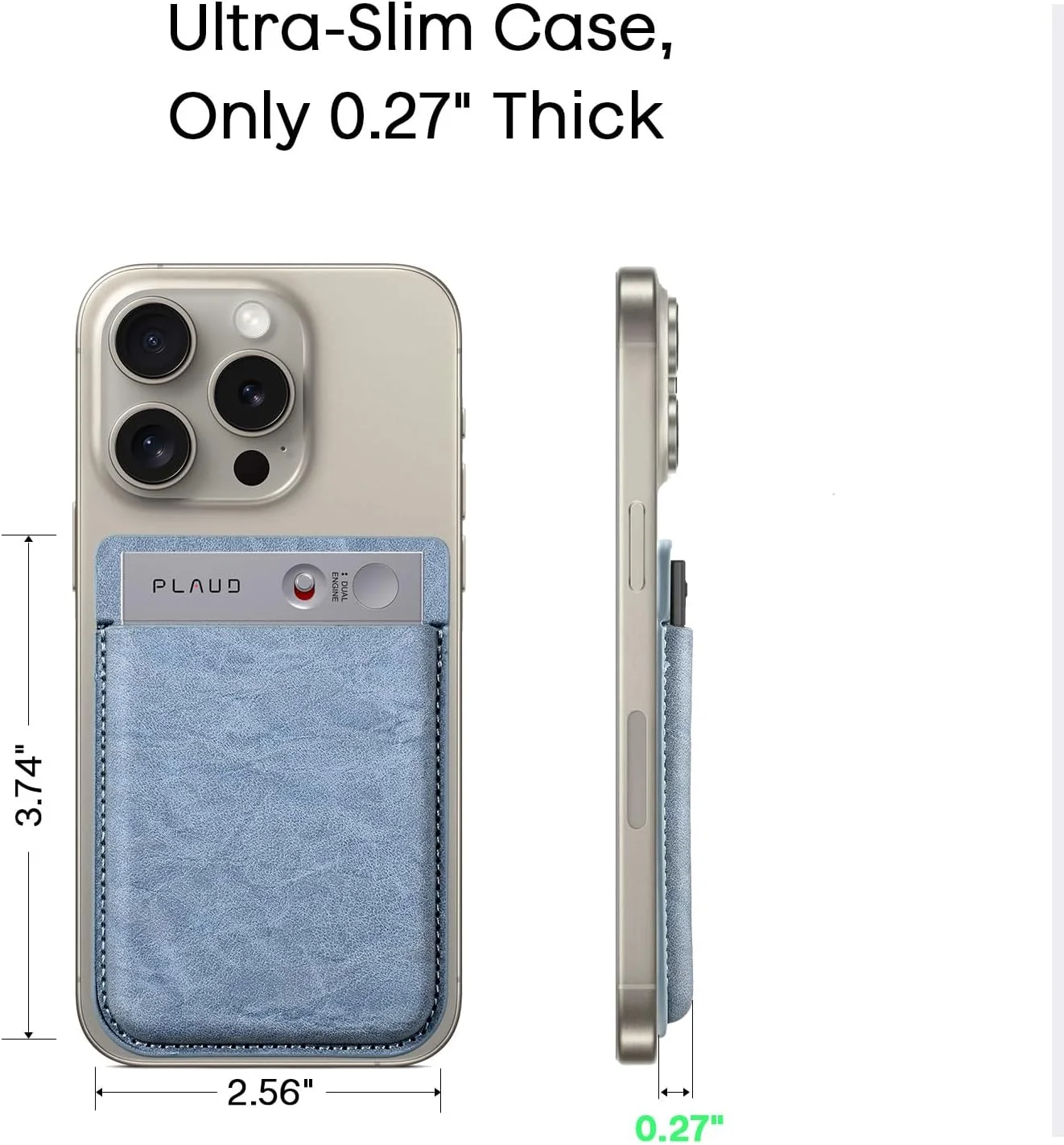 کیف محافظ مغناطیسی ضبط کننده صدا PLAUD مدل Note سازگار با ضبط کننده هوش مصنوعی Note، کیف محافظ قابل حمل آبی کیف محافظ مغناطیسی ضبط کننده صدا PLAUD مدل Note سازگار با ضبط کننده هوش مصنوعی Note، کیف محافظ قابل حمل آبی