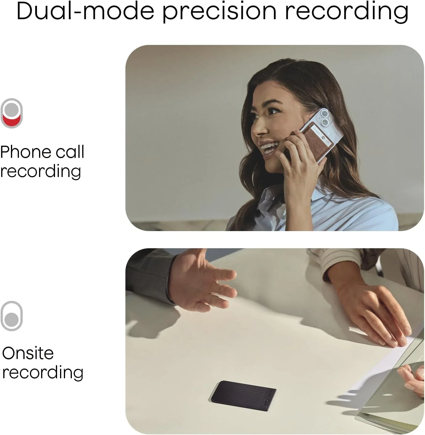 دستگاه ضبط صدای هوش مصنوعی PLAUD Note مشکی با کیف مشکی، کنترل برنامه، رونویسی و خلاصه سازی با فناوری هوش مصنوعی، پشتیبانی از 112 زبان، حافظه 64 گیگابایتی، ضبط کننده صدا برای سخنرانی ها، جلسات، تماس ها دستگاه ضبط صدای هوش مصنوعی PLAUD Note مشکی با کیف مشکی، کنترل برنامه، رونویسی و خلاصه سازی با فناوری هوش مصنوعی، پشتیبانی از 112 زبان، حافظه 64 گیگابایتی، ضبط کننده صدا برای سخنرانی ها، جلسات، تماس ها