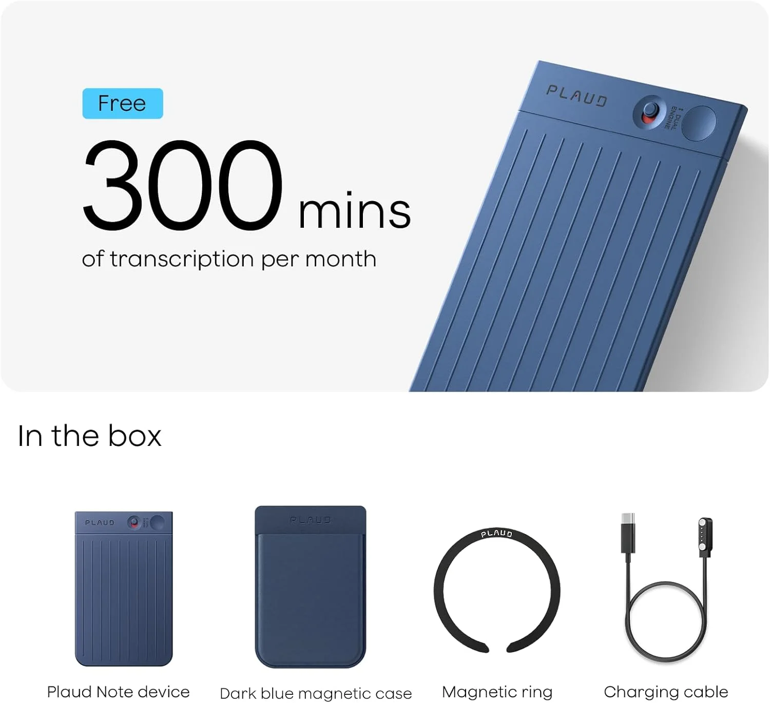 ضبط کننده صدای هوش مصنوعی Plaud Note به همراه کاور، کنترل از طریق اپلیکیشن، رونویسی و خلاصه سازی با فناوری هوش مصنوعی، پشتیبانی از 112 زبان، 64 گیگابایت، مناسب برای کلاس ها، جلسات، تماس ها ضبط کننده صدای هوش مصنوعی Plaud Note به همراه کاور، کنترل از طریق اپلیکیشن، رونویسی و خلاصه سازی با فناوری هوش مصنوعی، پشتیبانی از 112 زبان، 64 گیگابایت، مناسب برای کلاس ها، جلسات، تماس ها