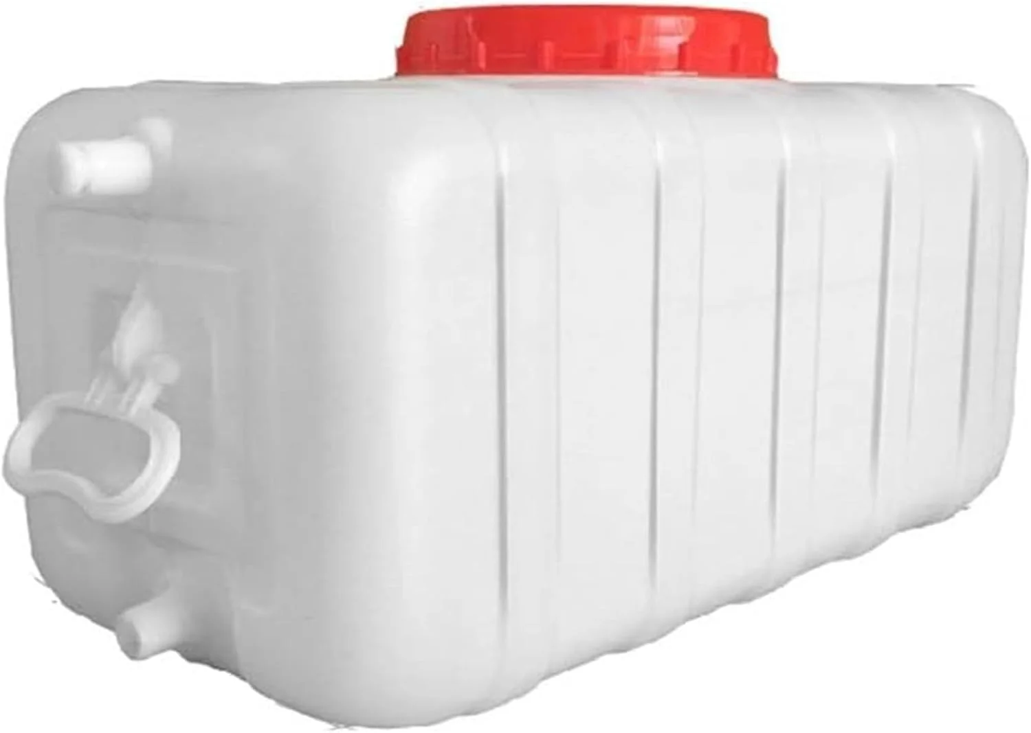 مخزن آب فضای باز JIESOO 48L/110L/160L/200L/340L برای کمپینگ، پیاده‌روی، مخزن ذخیره آب، چند منظوره، حمل کننده آب سرد (340L)
