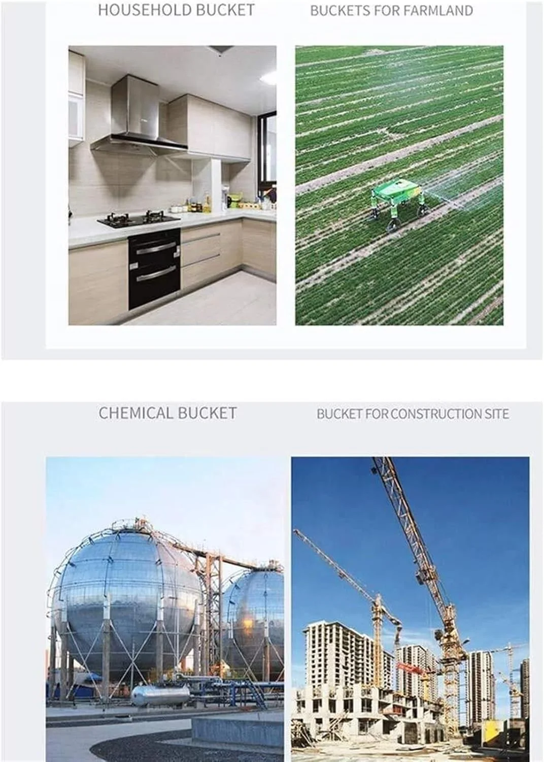 سطل پلاستیکی ضخیم مستطیلی آبی JIESOO، سطل پلاستیکی مواد غذایی برای مصارف خانگی، مخزن آب مستطیلی بزرگ، مخزن آب ضخیم برای کمپینگ (100 لیتر)