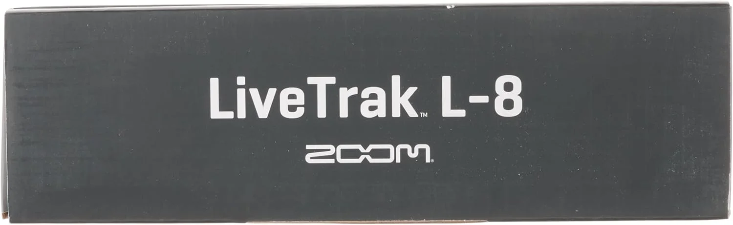 زوم - L-8 LIVETRACK - میکسر 8 کاناله - 4 میکس هدفون جداگانه، پدهای جینگل، ضبط کننده چند مسیره و رابط صوتی