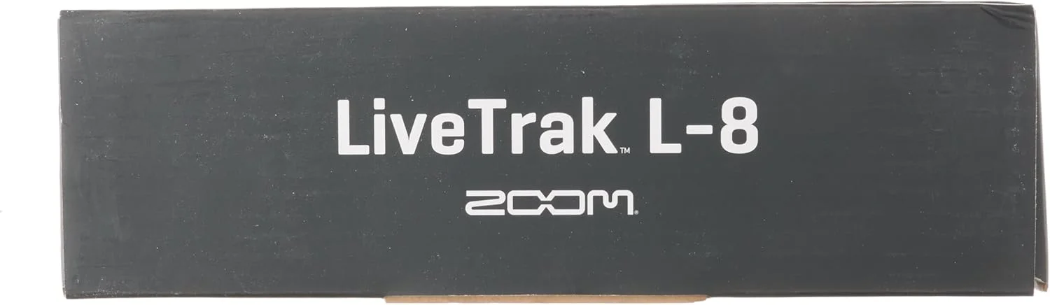 زوم - L-8 LIVETRACK - میکسر 8 کاناله - 4 میکس هدفون جداگانه، پدهای جینگل، ضبط کننده چند مسیره و رابط صوتی