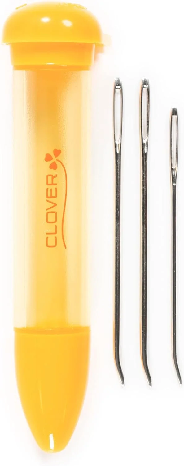 ست سوزن های کوبلن چیبی Clover - سایز 12/15، 3 عدد در بسته