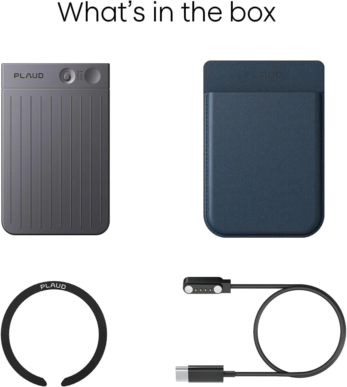 دستگاه ضبط صدا هوش مصنوعی Plaud Note / دستگاه ضبط صدا با قابلیت کنترل برنامه، رونویسی و خلاصه سازی هوش مصنوعی، پشتیبانی از 112 زبان، ضبط کننده صدای دیجیتال 64 گیگابایتی برای سخنرانی ها، جلسات، تماس ها