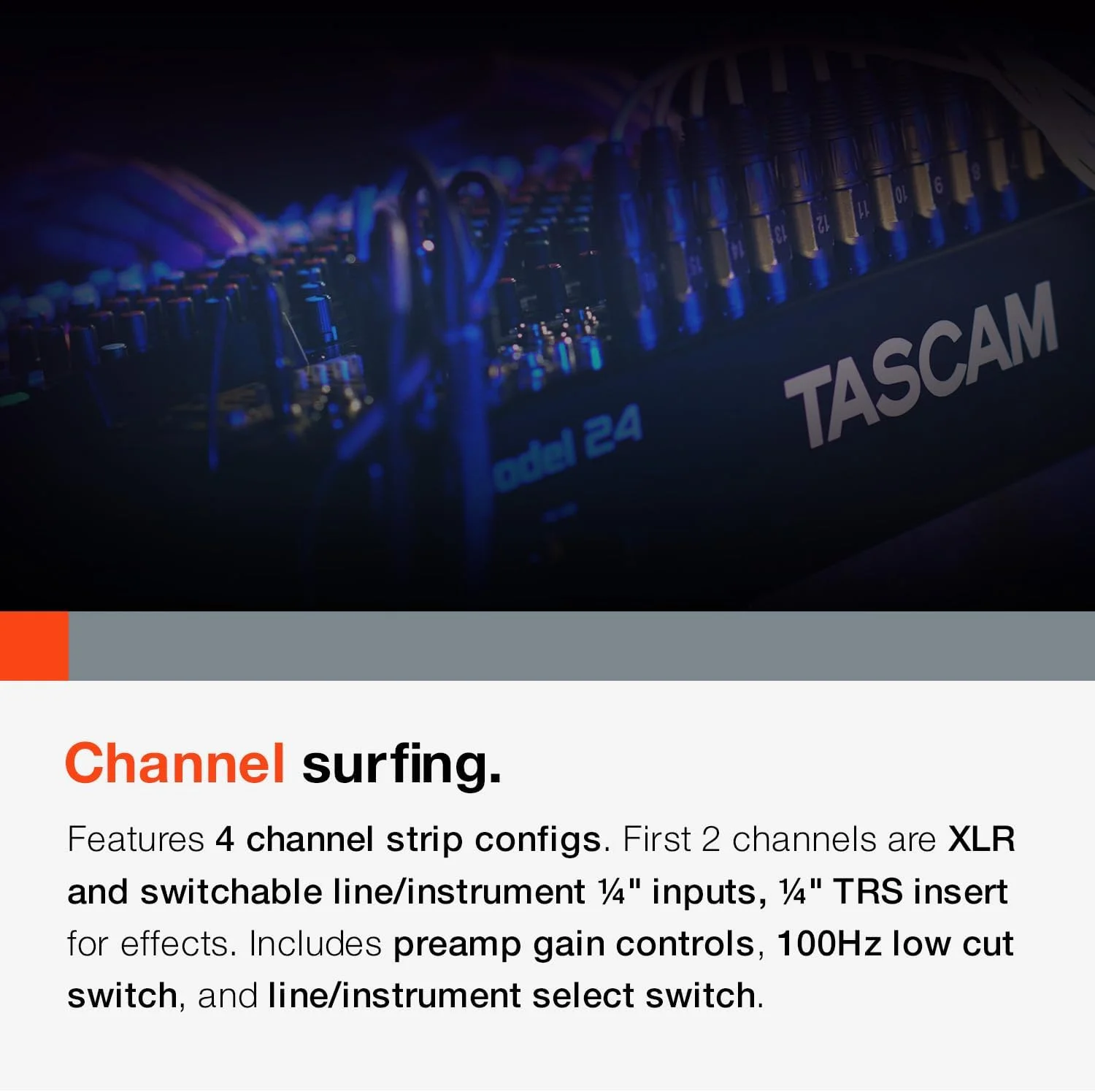 تسکام مدل 24، میکسر چند منظوره 24 کاناله، میکسر زنده و استودیوی ضبط، میکسر آنالوگ، ضبط کننده دیجیتال، رابط صوتی USB تسکام مدل 24، میکسر چند منظوره 24 کاناله، میکسر زنده و استودیوی ضبط، میکسر آنالوگ، ضبط کننده دیجیتال، رابط صوتی USB