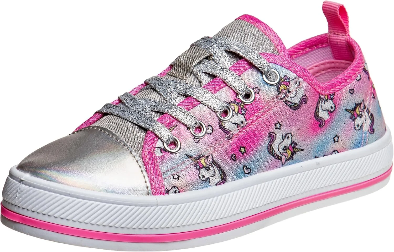 کفش تنیس دخترانه اکلیلی KENSIE GIRL - چند رنگ (سایز متوسط بچگانه/بزرگسال)