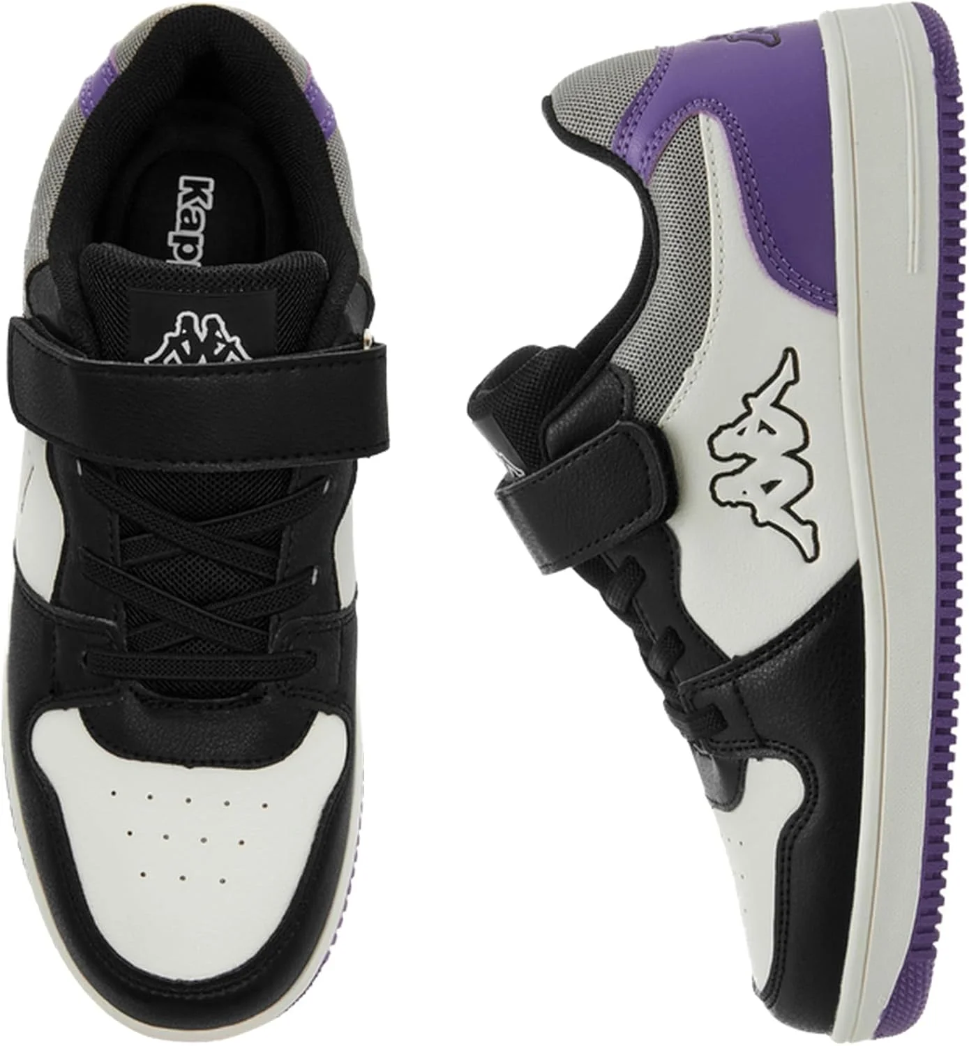 کفش ورزشی پسرانه Kappa با طرح رنگی و بستن چسبی