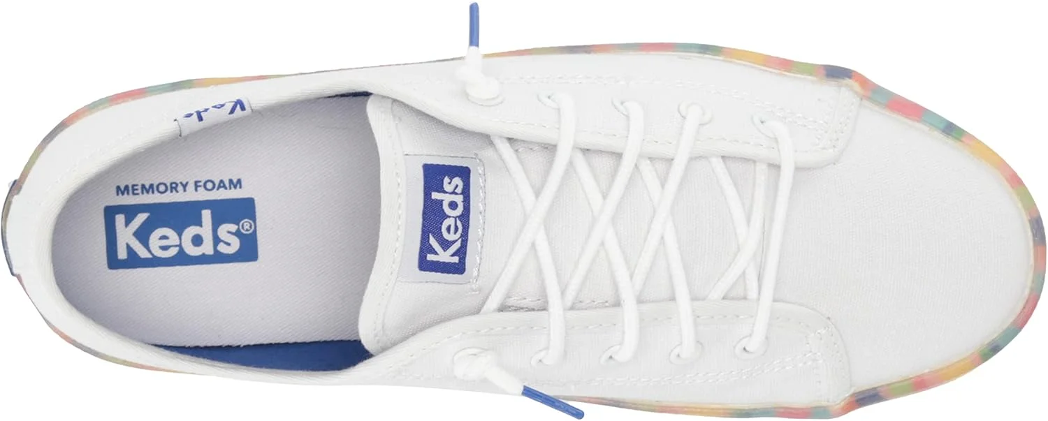 کفش کتانی دخترانه چرمی Keds Kickstart Jr