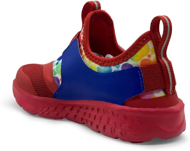 کفش های شب تاب Ultra Runner KazarMax | راحت | سبک وزن | کتانی غیر رسمی دخترانه، قرمز، سایز 11 بچه گانه کفش های شب تاب Ultra Runner KazarMax | راحت | سبک وزن | کتانی غیر رسمی دخترانه، قرمز، سایز 11 بچه گانه