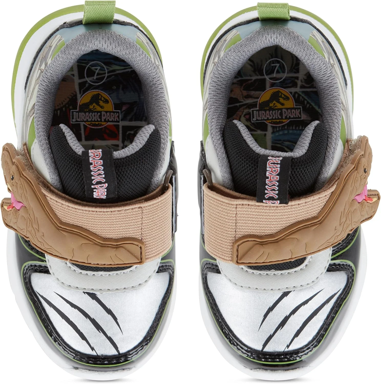 کفشهای کتانی پسرانه پارک ژوراسیک، چراغ دار، ساق کوتاه، کفش ورزشی چراغ دار، ساق کوتاه کفشهای کتانی پسرانه پارک ژوراسیک، چراغ دار، ساق کوتاه، کفش ورزشی چراغ دار، ساق کوتاه