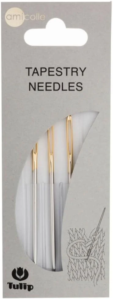 سوزن های کوبلن دوزی تولیپ، نقره ای، شماره 14 (2.1 x 65 میلی متر)