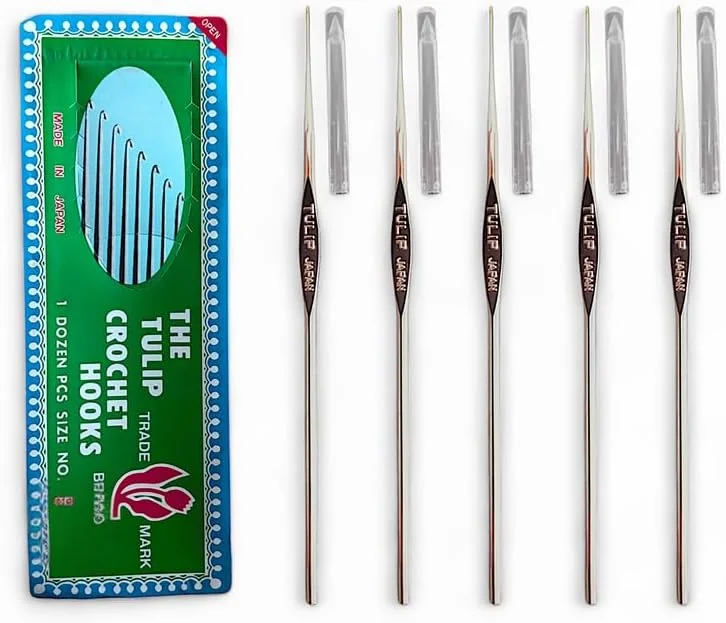 مجموعه سوزن های لاله (Tulip) - سایزهای 12، 13، 14، 23، 24 - سوزن های ممتاز گلدوزی و آری برای مهره دوزی، زردوزی و کار با نخ