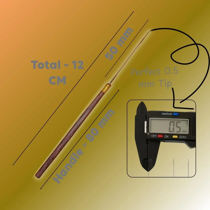 مجموعه سوزن های لاله (Tulip) - سایزهای 12، 13، 14، 23، 24 - سوزن های ممتاز گلدوزی و آری برای مهره دوزی، زردوزی و کار با نخ