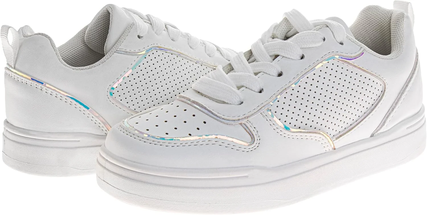 کفش کتانی بندی دخترانه Josmo - کفش های تنیس شیک و مد روز با ساق کوتاه کفش کتانی بندی دخترانه Josmo - کفش های تنیس شیک و مد روز با ساق کوتاه