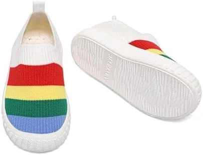 جک اند لیلی کفش های اسنیکرز جورابی بچه گانه پسرانه دخترانه، بدون بند، مناسب برای مدرسه، پیاده روی، استفاده روزمره، انعطاف پذیر، زیره نرم و ضد لغزش جک اند لیلی کفش های اسنیکرز جورابی بچه گانه پسرانه دخترانه، بدون بند، مناسب برای مدرسه، پیاده روی، استفاده روزمره، انعطاف پذیر، زیره نرم و ضد لغزش