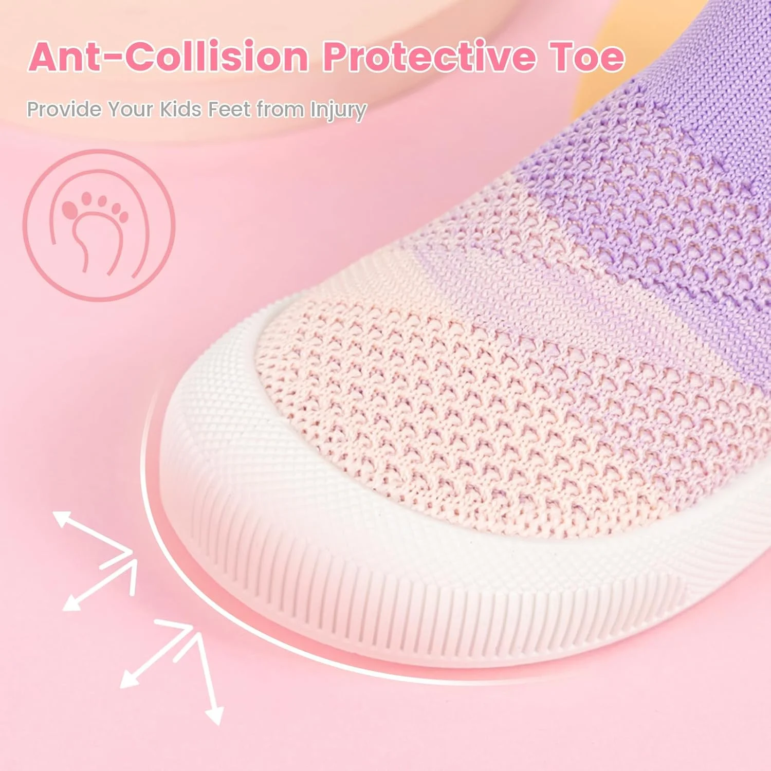 کفش های کتانی کودکانه ایسینسر، کفش های تنیس توری تنفسی، کفش های پیاده روی لغزنده