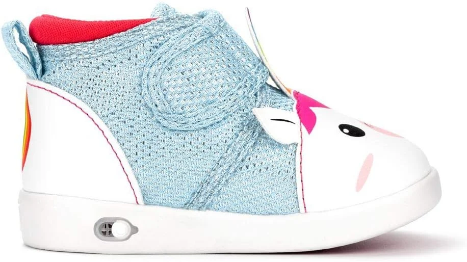 کفش های صدا دار ikiki برای کودکان نوپا با دکمه روشن/خاموش صدا