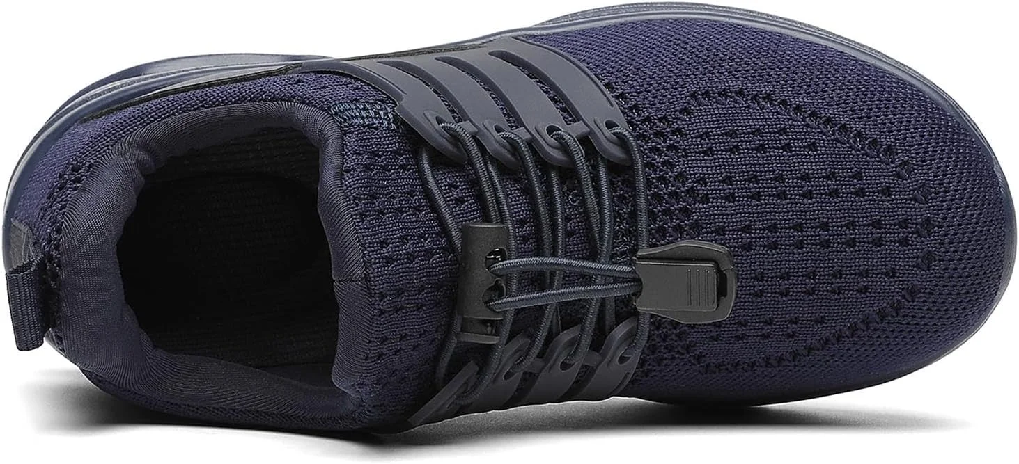 کفش های دویدن بچه گانه IGBAY، کفش های پیاده روی بالشتکی پسرانه و دخترانه، کفش های سبک و تنفسی آبی