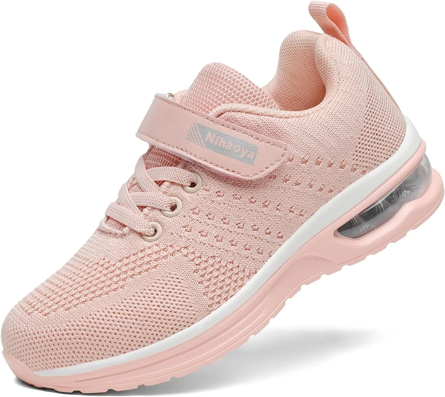 کفش ورزشی بچگانه IGBAY برای پسران و دختران، کفش های دویدن صورتی با بالشتک و کفش ورزشی تنفسی برای پیاده روی