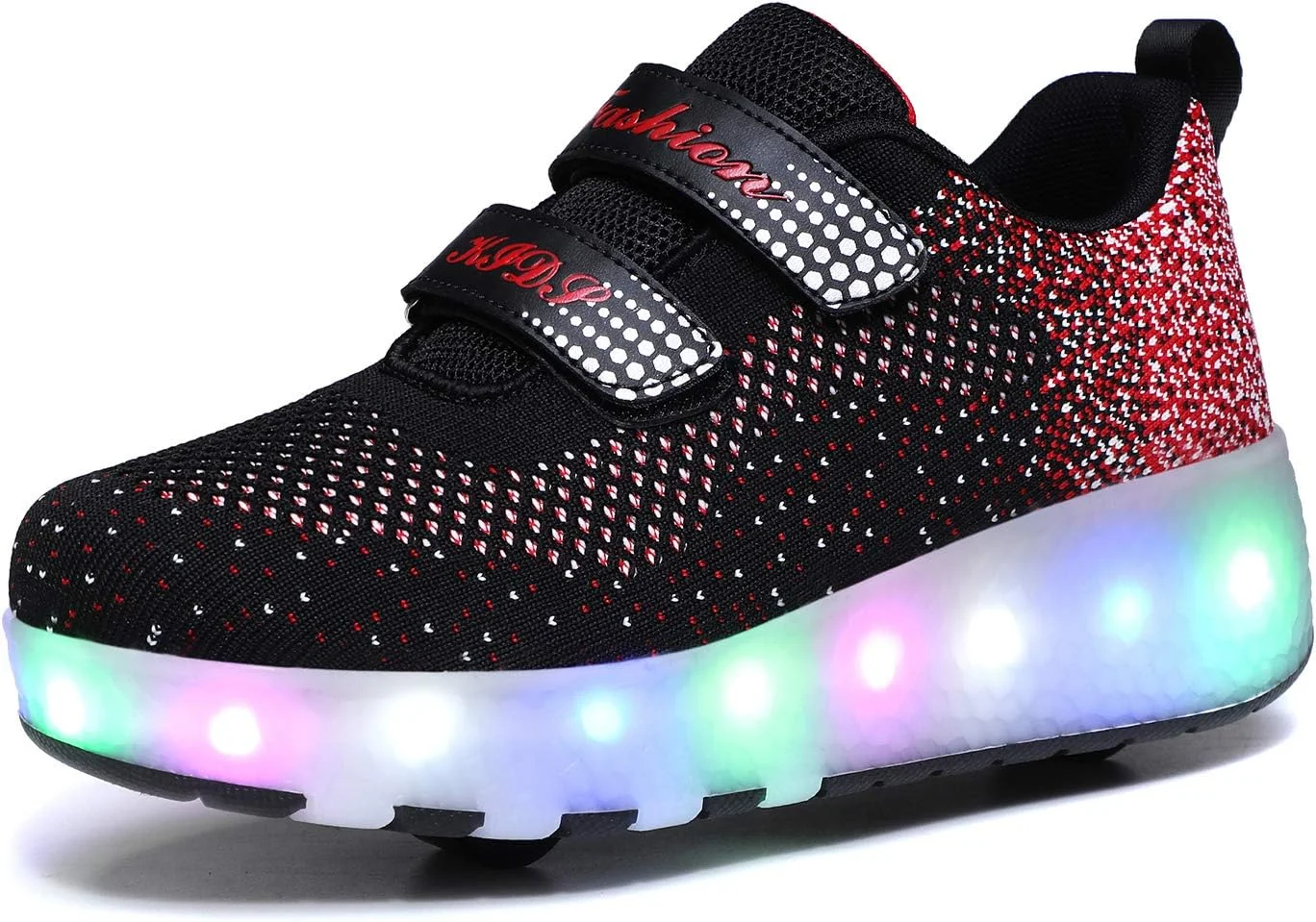 کفش های اسکیت غلتکی بچه گانه دخترانه پسرانه، کفش های چرخ دار، کفش های کتانی غلتکی چرخ دار LED کفش های اسکیت غلتکی بچه گانه دخترانه پسرانه، کفش های چرخ دار، کفش های کتانی غلتکی چرخ دار LED